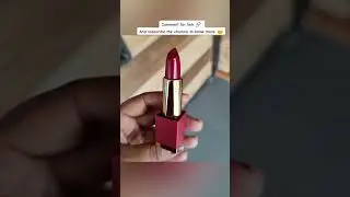 Nykaa cosmetics matte luxe lipstick 💄 #nykaa #fashion #shorts