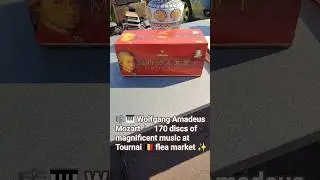 🎼🎹🎼 Wolfgang Amadeus Mozart &ndash; 170 Rare Discs of Timeless Classical Music Found in Tournai 🇧🇪✨#shorts