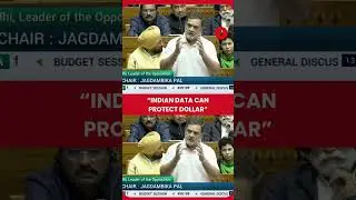 WATCH: Rahul Gandhi Says Indian Data Can Help Protect US Dollar in Trump Talks