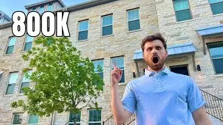 Inside A $800,000 Luxury Townhome In Leander Texas