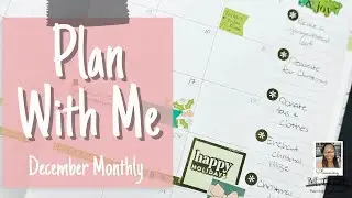 Plan with Me | December Monthly | EC Softbound