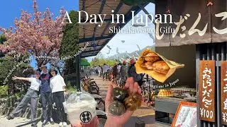 cozy spring travel vlog in Japan 🍡🌸 | hidden gems & family vibes in Gifu & Shirakawa-go