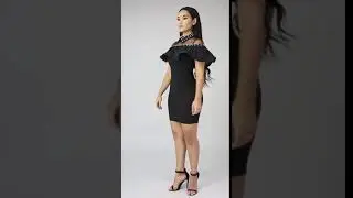 Catria Pearl Tux Midi Dress