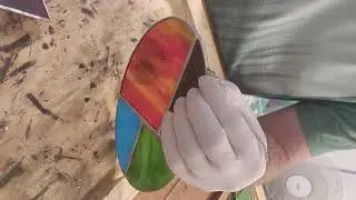 Attaching Chain to Stained Glass Creations ❤️🌟☀️🔆