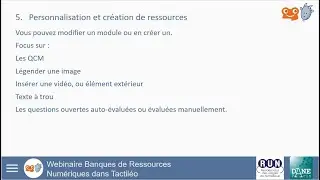 #BRNE, modifier et créer un module dans Tactileo