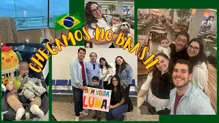VLOG: VIAJANDO DE AVIÃO COM BEBÊ DE 5 MESES - NOSSA EXPERIÊNCIA - CHEGADA NO BRASIL E MUITO MAIS...