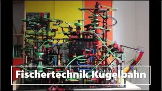 Huge Fischertechnik marble run (own model)