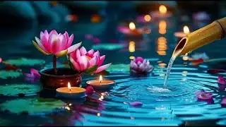 Relaxing Piano Music Bamboo Water Fountain, Sleep Music, Relaxing Music, Meditation Music #464