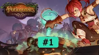 Let's Play Potionomics Episode 1 - Soulbounded to Potioncrafts