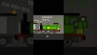 tutorial on how to make mini Oliver the great western engine in Mpg! #coolmini #minimakes