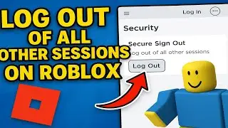 Как выйти из всех других сеансов в Roblox (2025)