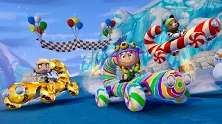 Beach Buggy Racing 2 WINTER UPDATE! New Candy Coupe Kit + Mikka Gameplay!