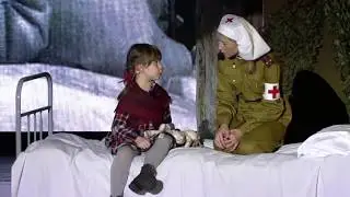 Театрализованный Спектакль посвященный 74 годовщине Великой Победы.
