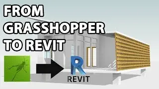 Grasshopper (Rhino) to Revit 2017 screen import