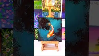 koi fish painting #acrylicpaiting #koifishpainting #paintingtechniques