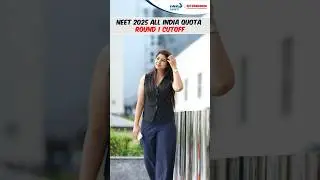 NEET 2025 All India Quota Round 1 Cutoff | NEET Counselling 2025 #mcc #mccround1 #neetcutoff #neetug