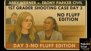 NO FLUFF Day 3 | Abby Werner v. Ebony Parker Civil Trial | 1st Grader Shooting Case
