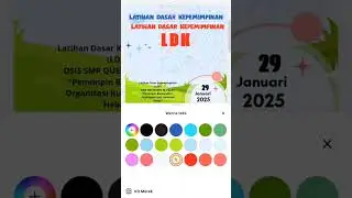 prepare buat LDK besok #tutorial #canva #sticker