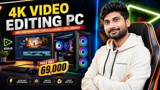 Video Editing On a Budget: PC Build Guide Intel i5 14Gen 14400 || 4K Video Editing PC || Play Edit