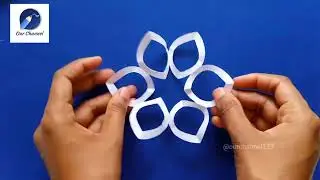 Paper Snowflake ❄️ | Easy Paper Craft DIY | Easy Paper Flower | Easy Craft | Paper Crafts
