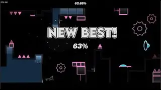9blue 63% (extreme demon) | Geometry dash 2.2
