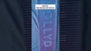 High density silicone/3D screen printing/manufacturer SOLLYD