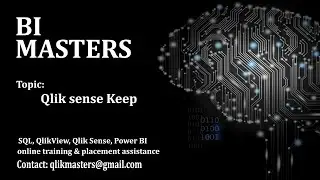 Qlik sense Keep
