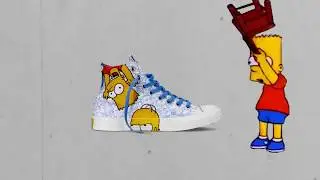 Реклама кроссовок | sneakers animation promo