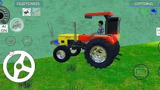 Farming Life with Swaraj Tractor 🌾 | Indian Vehicles Simulator 3D | Village Map