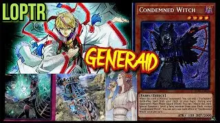 Generaid - Loptr, Shadow of the Generaider deck w/ Condemned Witch【YGOPRO】🎮