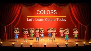 Color song Learning for Kids 🌈 | Fun & Easy Colors Video