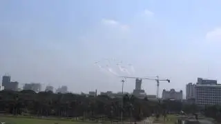 Flypast Gladi Bersih HUT RI ke 69