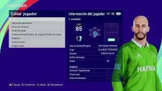 Timothy Matthew ``Tim´´ Howard - PES Clasico (Face, Body& Stats)
