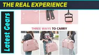 TOPBAG Travel Duffle Bag: Your Amazing All-in-One Travel & Gym Essential!