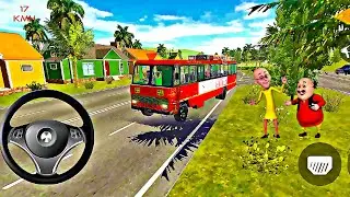 Indian Sleeper Bus Simulator 3D Roads + Night Drive + Rain Weather | Bus Game 2025