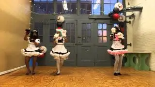 Delightful Kiss Maid and Butler Cafe and more dancing