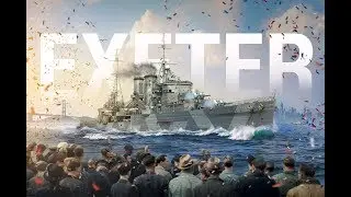 Wows Blitz ФЛОТ CTPAX: Зимний Blitz Pass, Exeter V Первый Взгляд Часть 2