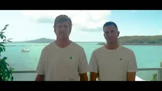 Peter Burling and Blair Tuke - Live Ocean Partnership to NuGreen Energy Solutions