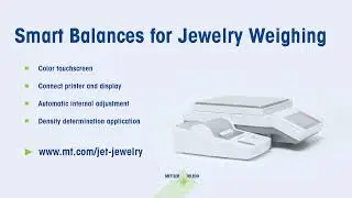 Smart Balances for Jewelry Weighing | Mettler Toledo | JET SERIES | MILAP TRADERS