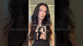 recreating the Kylie Jenner curls