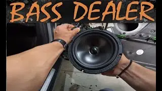 Installing Ground Zero Radioactive Speakers In Front Doors Audi A6 (4F,C6) 2004-2011