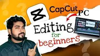 Capcut pc Editing tutorial For new users part 1| free | Hindi | No Watermark