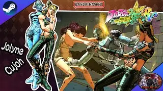 JoJo's Bizarre Adventure : All Star Battle R - Jolyne Cujoh Arcade Playthrough (PC/Steam) (Longplay)