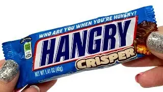 Snickers Crisper Bar Unwrapping