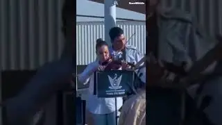 Hamas captivity survivor Agam Berger plays violin with IDF band at IAF pilot graduation