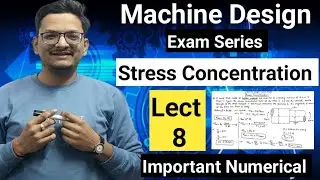 Stress Concentration Numerical II Machine Design II Design against Fluctuating Load II AKTU