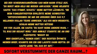 Der Moment, als der Plan meiner Schwester, sich mein Erbe anzueignen, scheiterte