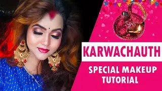 karwa chauth makeup tutorial #karwachauthmakeup #festivemakeuplook # Priyalikamakeover