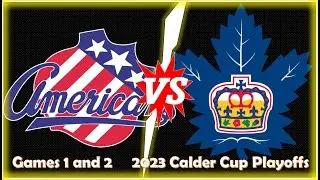 Marlies vs Americans VLOG | Going to TWO AHL Playoff Games