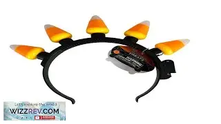 Candy Corn Headband Halloween Thanksgiving Light Up Flashing Party Accessory eBay